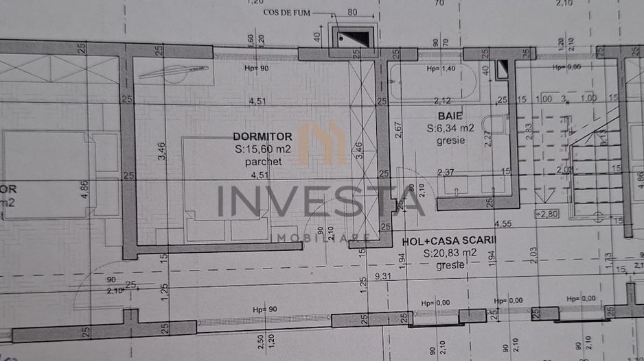 Casa Individuala 165 mp in Grigorescu, ideala pentru locuit sau firma - Schiță 15