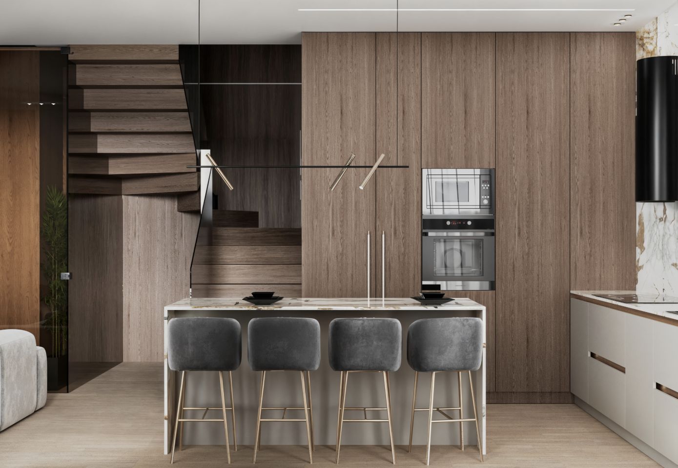 Penthouse exclusiv – rafinament, lumină și priveliști spectaculoase! - Poză 3