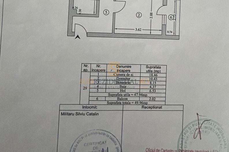 Apartament 2 camere - metrou Dimitrie Leonida, loc de parcare inclus - Schiță 8