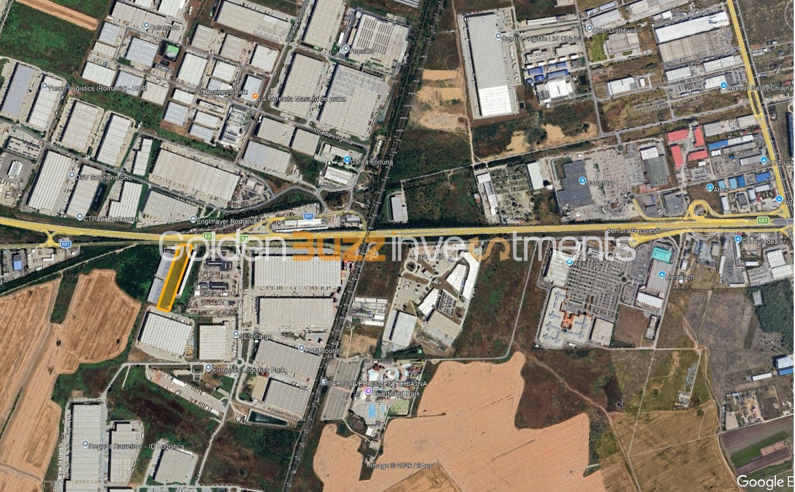 Teren industrial premium – acces direct A1 București–Pitești - Schiță 4