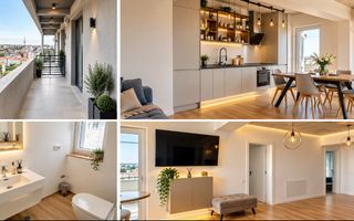 Apartament 3 camere LUX | Bloc Nou | Etaj 9 | Promenada Mall | View Superb - Poză 1