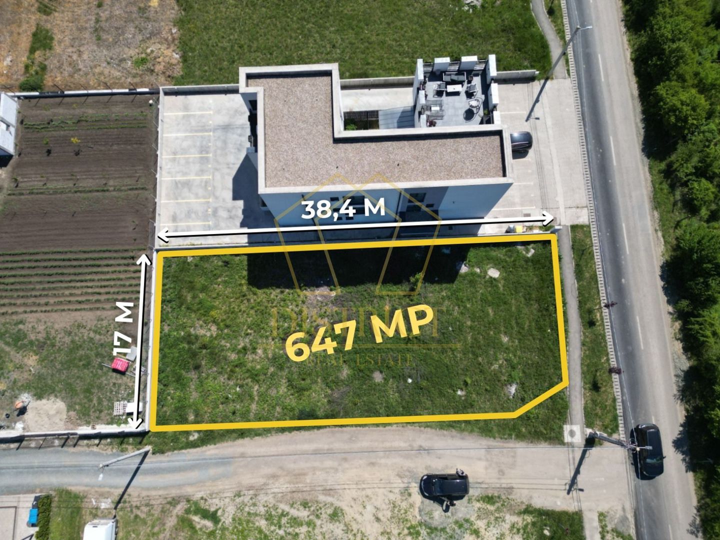 Teren intravilan pentru duplex/casa individuala | Dumbravita - Poză 1