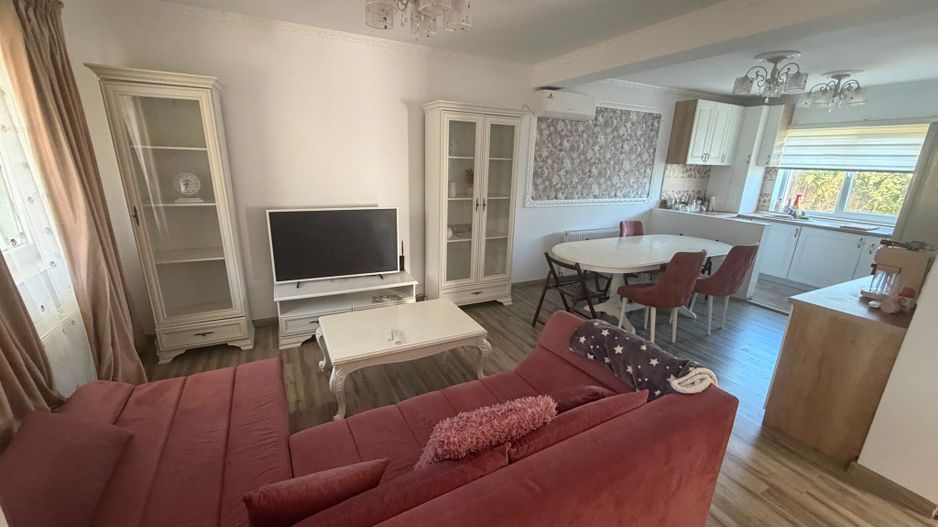 CASA INDIVIDUALA- DOMNESTI, CENTRALA PROPRIE, MOBILAT/UTILAT, COMIS 0% - Poză 1