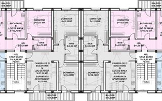 Apartament 3 camere Dedeman, Doamna Stanca, Sibiu - Schiță 11