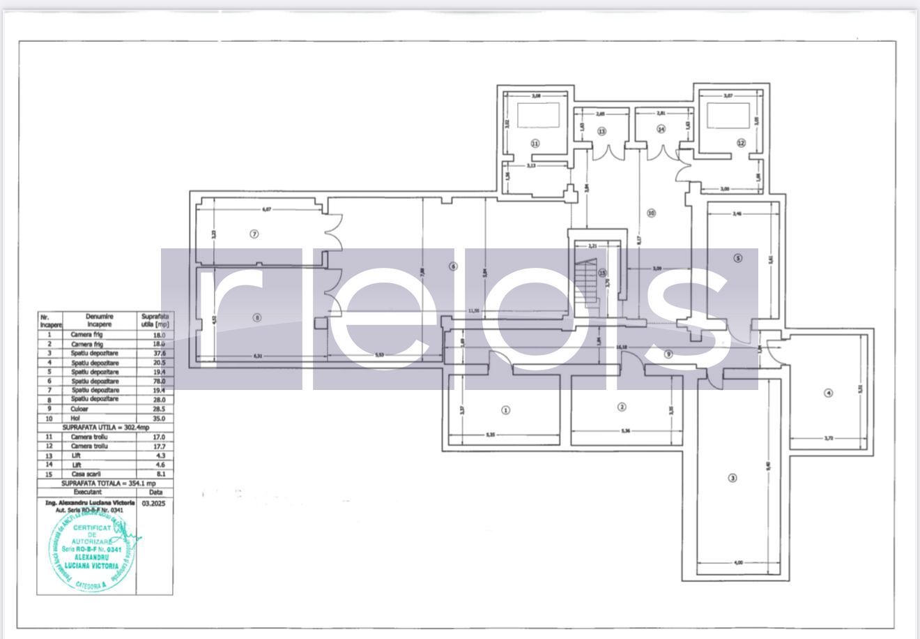 DE INCHIRIAT SPATIU COMERCIAL | PIATA FLOREASCA | 1000MP | - Poză 2