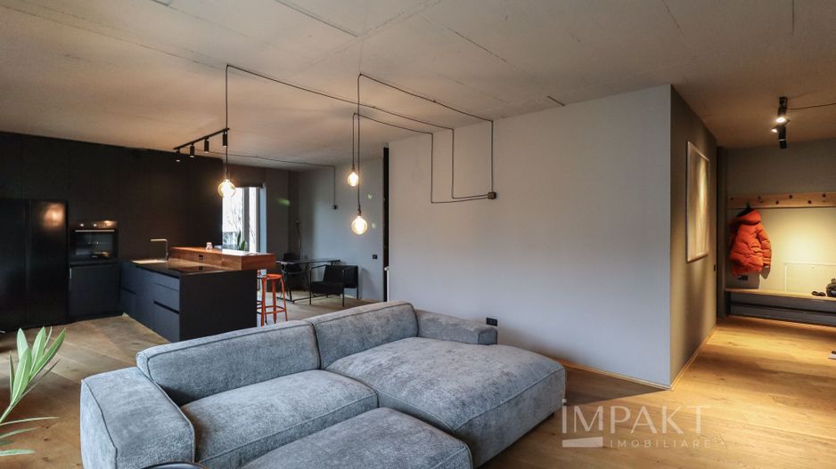 Apartament cu doua camere, stil industrial, zona Parcului Central! - Poză 2