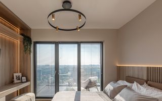 Designer penthouse lux I vedere panoramica oras I terasa jacuzii - Poză 2