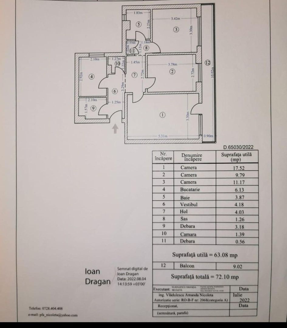 Apartament 3 camere Tineretului Metrou-Piata Norilor - Poză 9