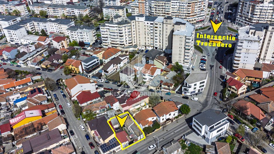 Casă 5 camere Trocadero  + spațiu comercial stradal, teren 257mp - Poză 1