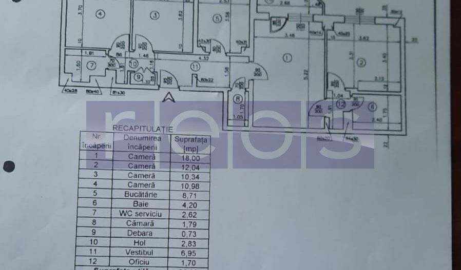 APARTAMENT 4 CAMERE GHENCEA   | BLOC REABILITAT AN CONSTRUCTIE 1985 - Poză 19