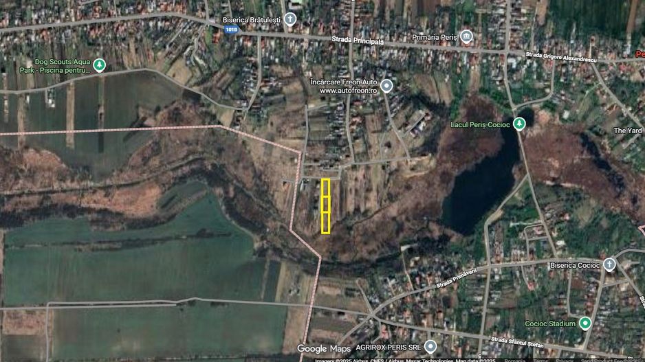 Teren intravilan in Peris | strada Ingerasilor | Vedere spre lac - Poză 2