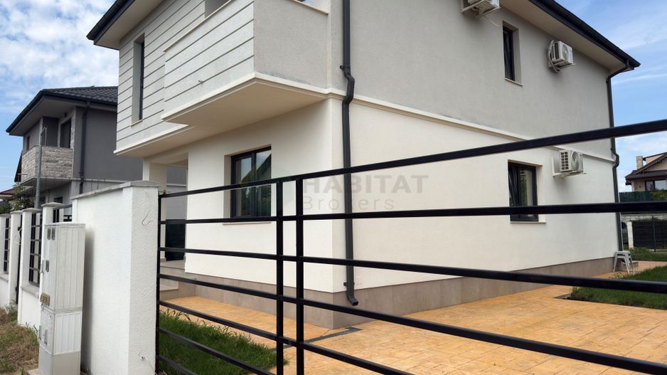 Vilă modernă cu 5 camere de închiriat în Corbeanca - Poză 25