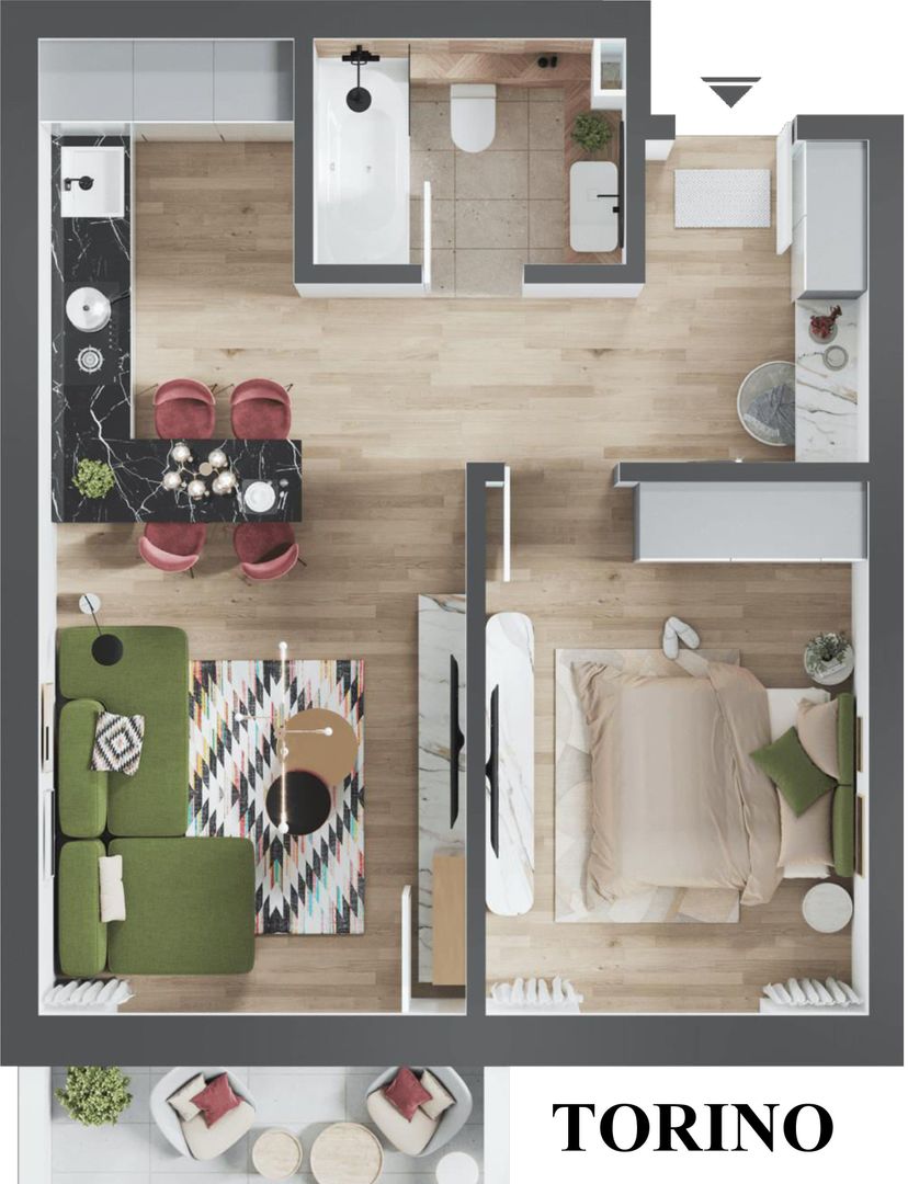 De vanzare apartamente - LA PRET DE DEZVOLTATOR, Iosia, ORADEA - Poză 17