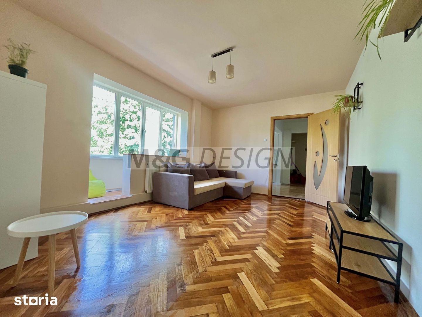 3 camere etaj 2, Gh Lazar amenajat cu centrala - Poză 1