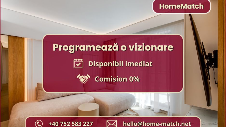 Cortina North || 3 camere || Nou || Finisaje de lux || Comision 0% - Poză 18