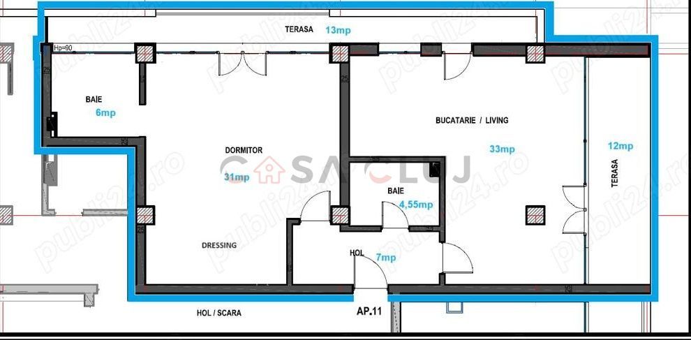 Apartament în Prestigiosul Cartier Plopilor, - Poză 16