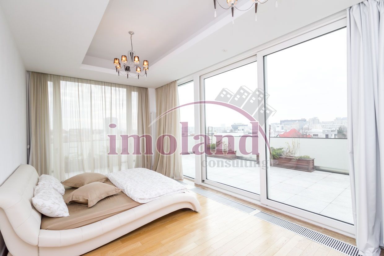 Inchiriere PENTHOUSE premium 270 mp | piscina si sala | Dorobanti Capitale - Poză 6