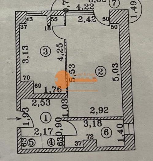 Apartament 2 Camere | Tineretului – Șincai - Schiță 10