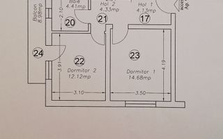 Apartament mobilat si utilat cu 2 locuri de parcare - Poză 26