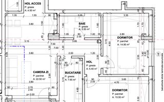 0% comision | Apartament 3 camere | Andrei Muresanu - Schiță 4