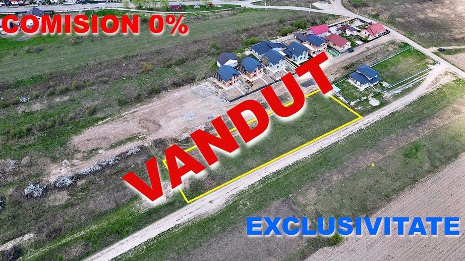 AZURA Imobiliare - Teren Bascov Glamboc Deal 2.5km de Giratoriu - Poză 1