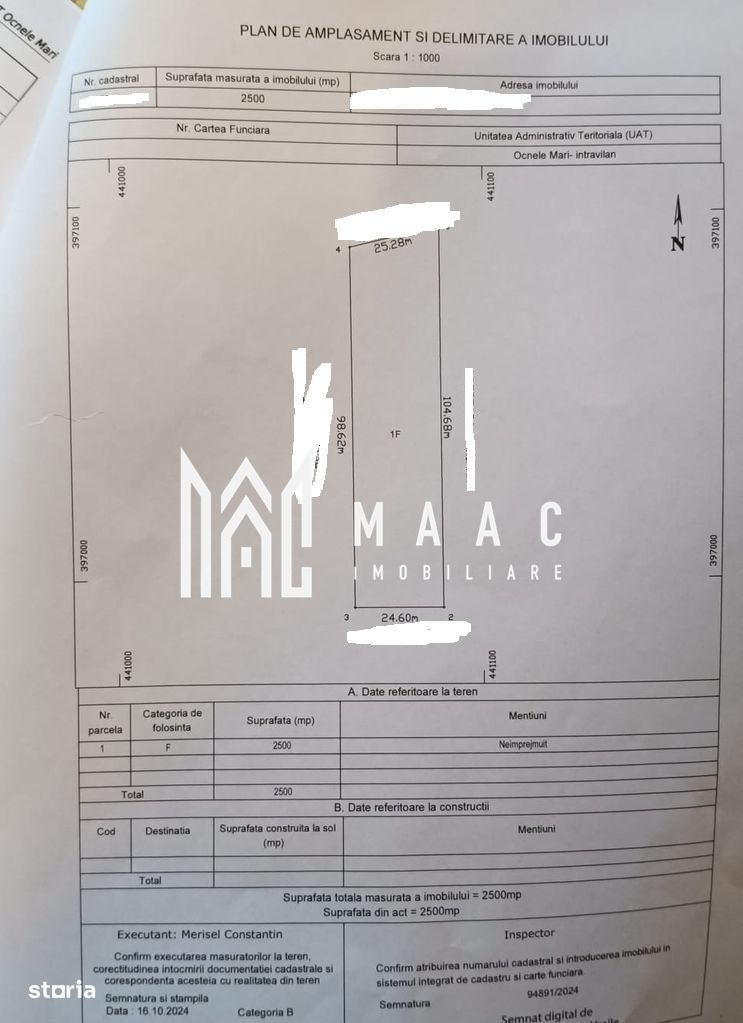 Teren intravilan Ocnele Mari | 2500mp | - Poză 8