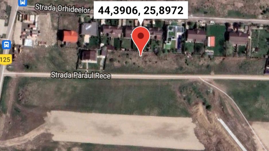 Teren intravilan in comuna Domnesti - sat Teghes - Poză 1