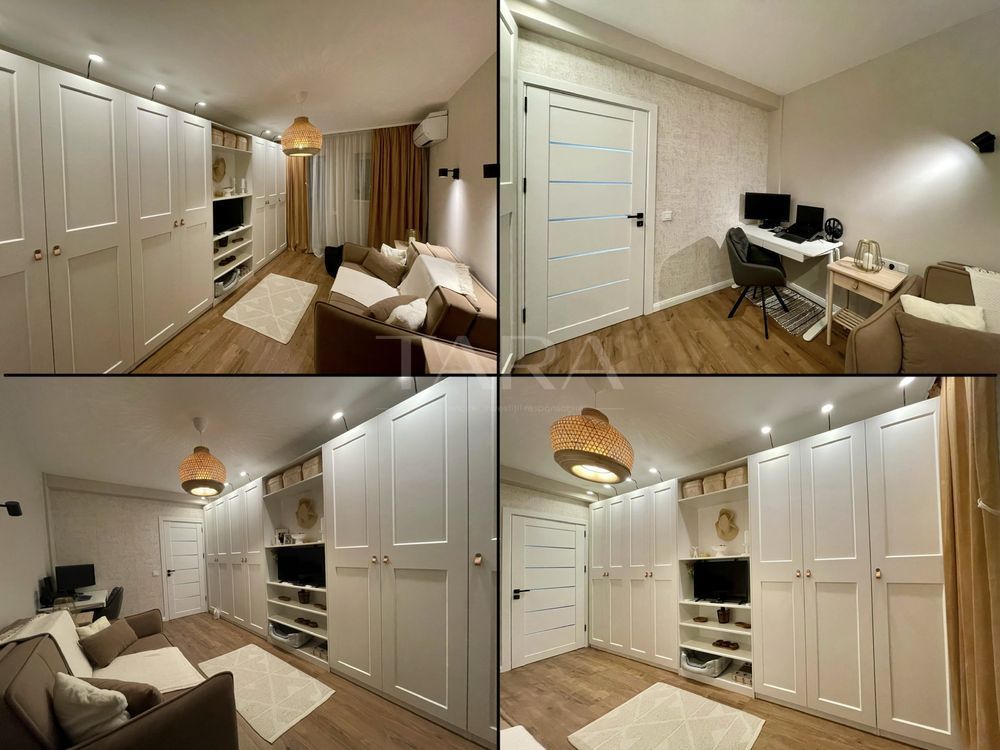 Apartament 3 camere, garaj, mobilat complet, Baciu. - Poză 4