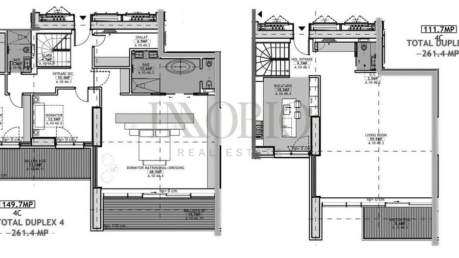 Penthouse 4 Camere | One Herastrau Towers - Poză 19