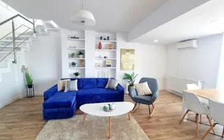 Penthouse pe 2 nivele, 5 camere, 160 mp,3 bai, 75 mp terase cu panorama superba! - Poză 12