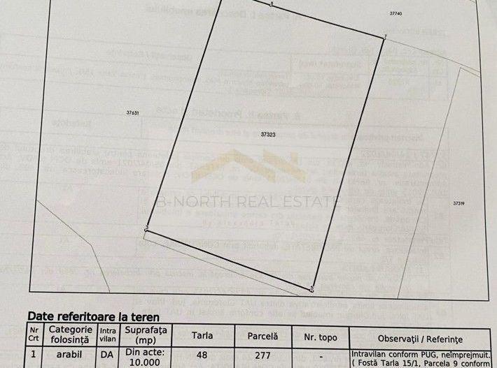 Teren intravilan 1 ha – Ciorogârla, deschidere directă la A1, viz-a-vis de eMAG - Schiță 4