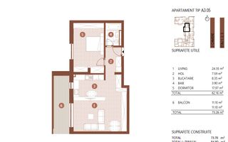 Apartament spatios 2 camere I Zona Barbu Vacarescu I Imobil nou - Poză 13