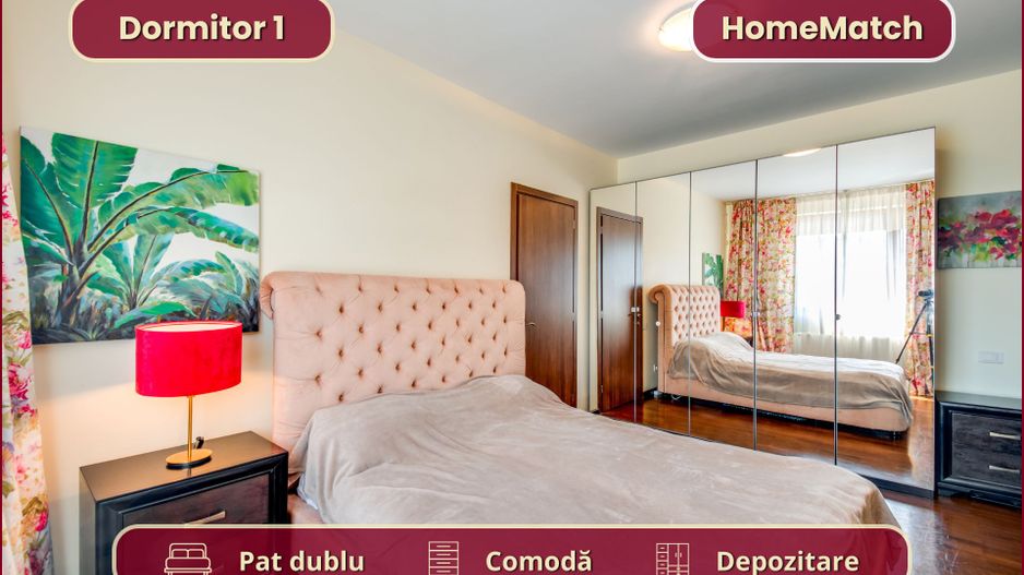 Promoroaca 7 || 3 camere || Mobilat modern || Parcare subterană - Poză 9