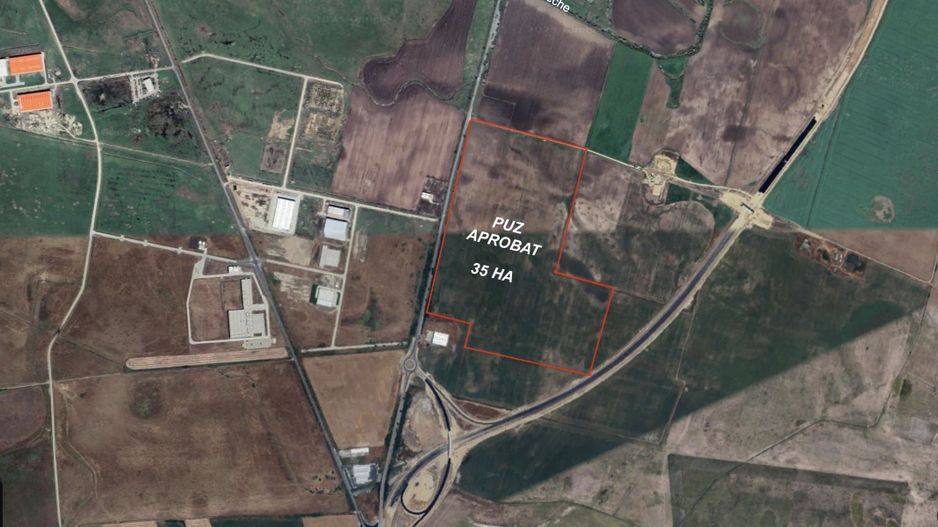 Sanandrei Teren 35 Hectare | Centura - Autostrada - Hale - PUZ Aprobat - Poză 4