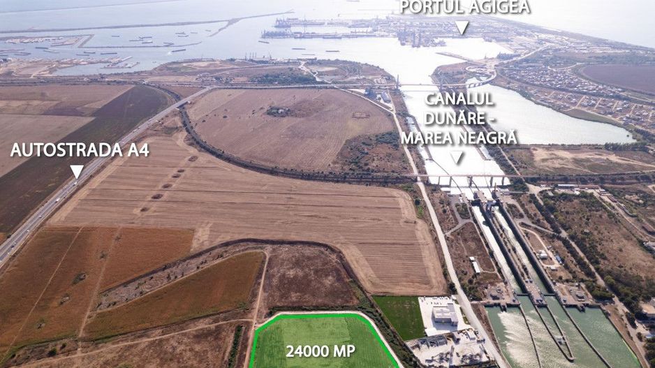 Teren intravilan cu acces rapid la autostrada A4 și la Portul Agigea. - Poză 1