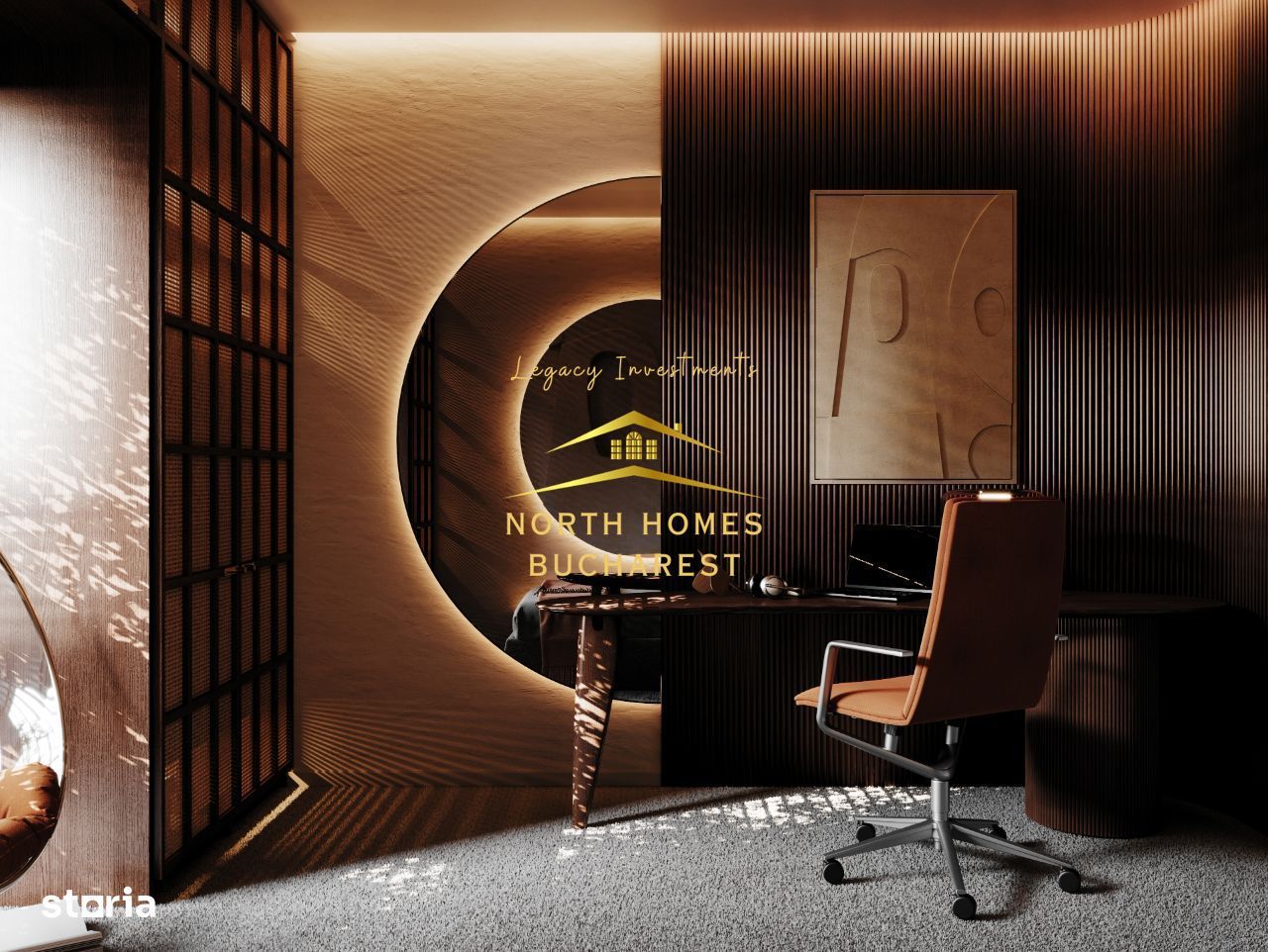 Apartament de lux 3 camere de tip duplex cu curte proprie - Domenii - Poză 14