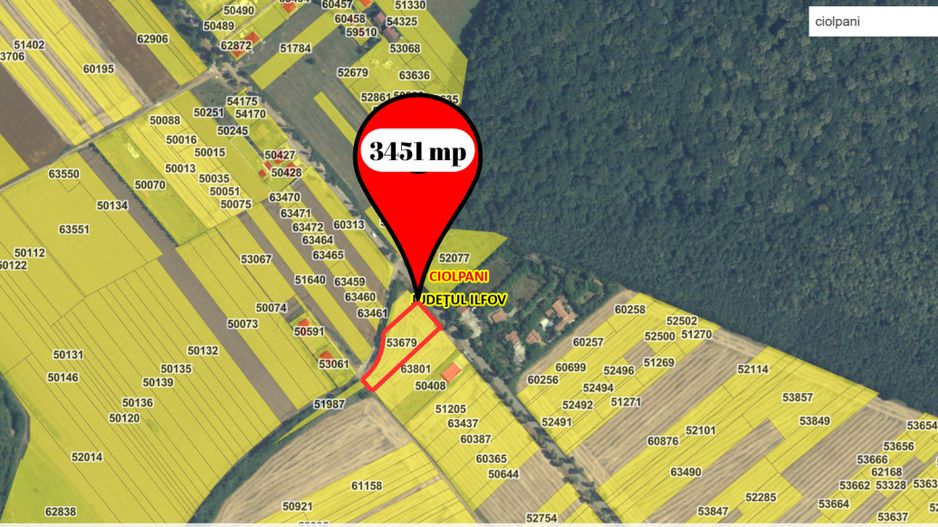 Teren pentru constructie casa cu utilitati – Ciolpani, zona Izvorani - Poză 4
