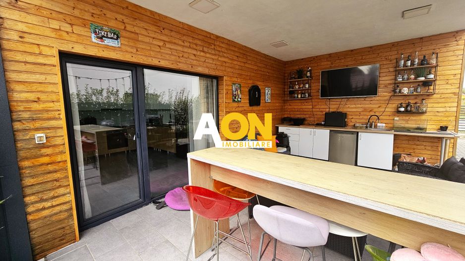 Casa moderna mobilata, utilata, 5 camere, 3 bai, 444 mp teren - Poză 3