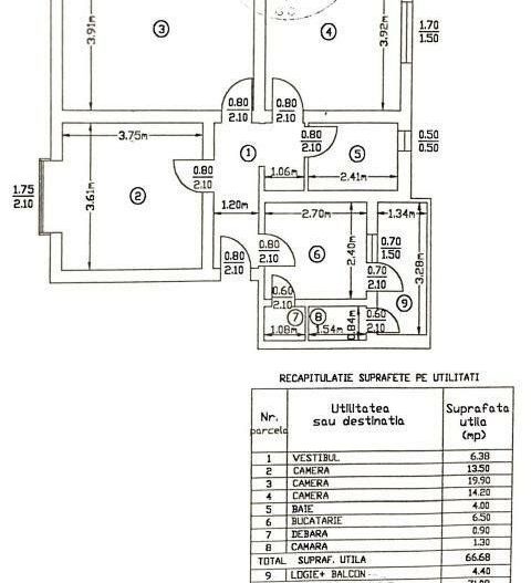 Apartament 3 camere - Primaverii - Bloc reabilitat - Poză 12