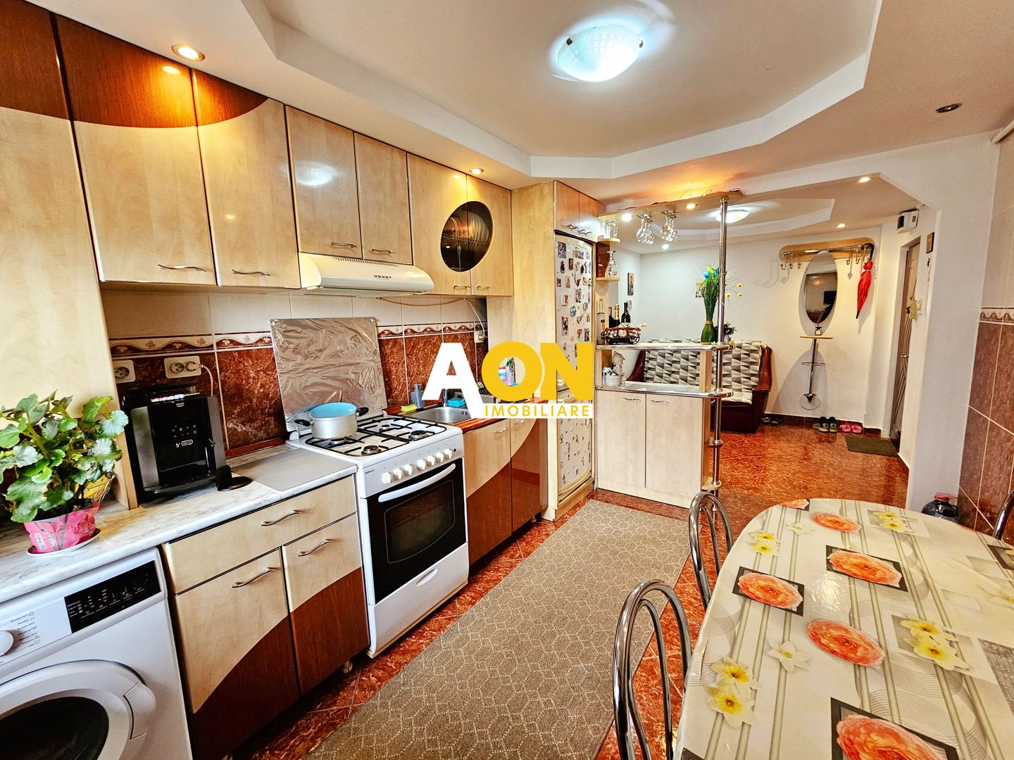 Apartament 3 camere, 2 bai, mobilat, utilat, etaj intermediar, Ampoi 2 - Poză 5