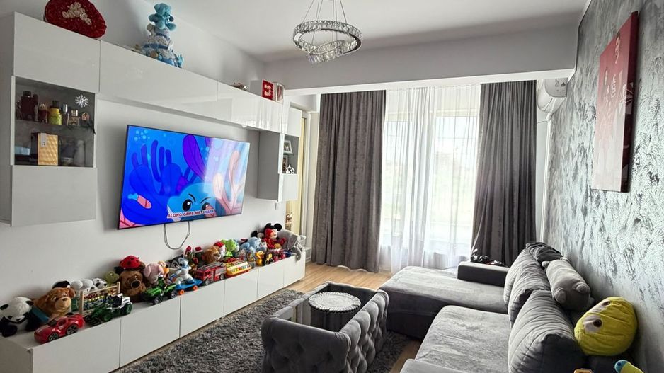 Vanzare Apartament 2 camere mobilat si utilat 55 mp, parter, centrală - Poză 6