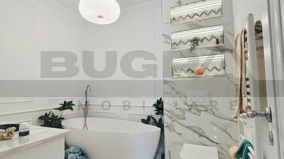 Apartament 3 camere modern, 2 bai, balcon, parcare, zona Mega - Poză 11