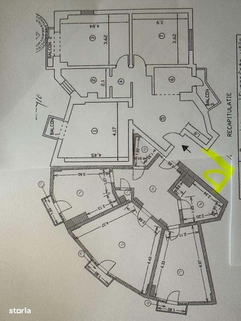 Apartament 6 camere Rond Alba Iulia - Poză 11