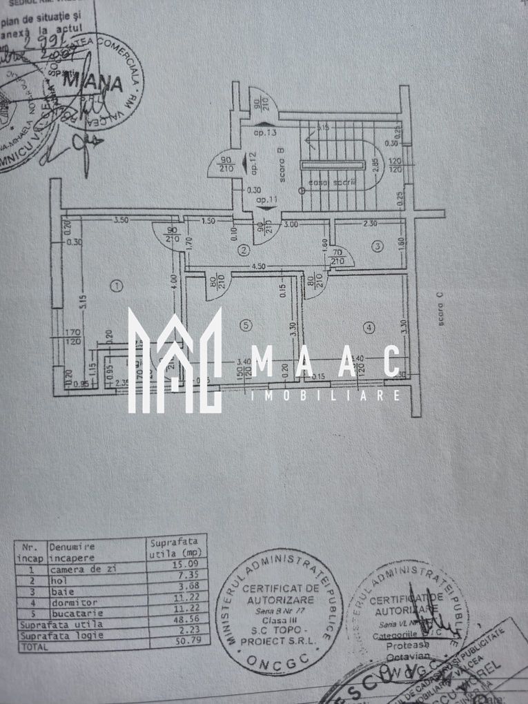 Apartament 2 camere | 52 mpu | Mansarda | - Poză 8