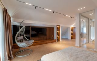 Casă premium teren 3.000 mp, livadă și zonă BBQ – Frumusani - Poză 7