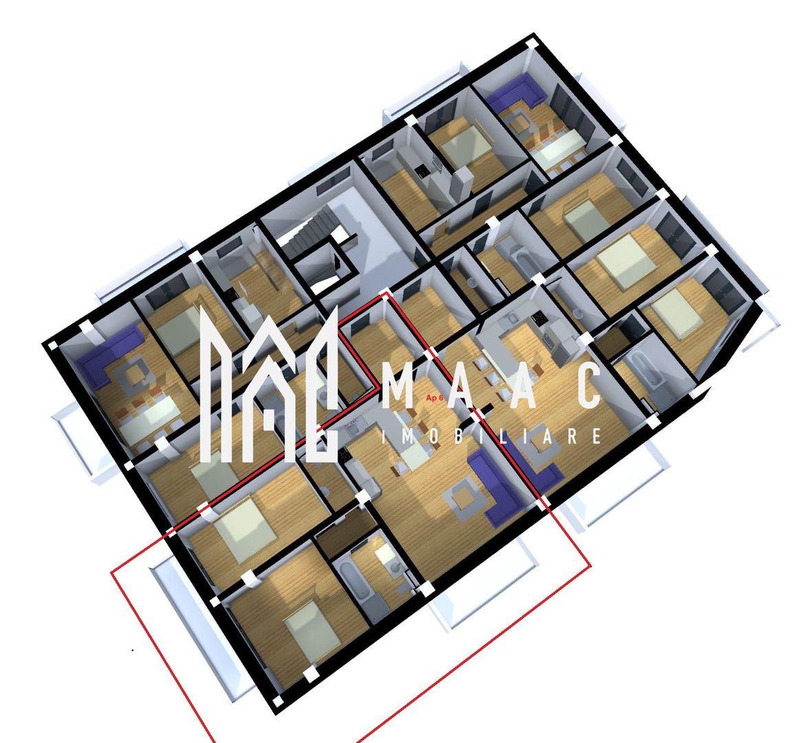 Comision 0 | Apartament 3 camere | Etaj 2 | Lift | Brana - Poză 2