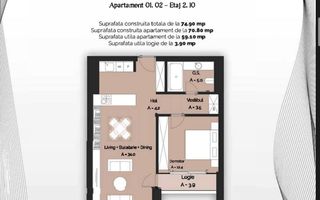 Proiect rezidențial // Apartamente 1-5 camere // Finalizare 2026 - Poză 56