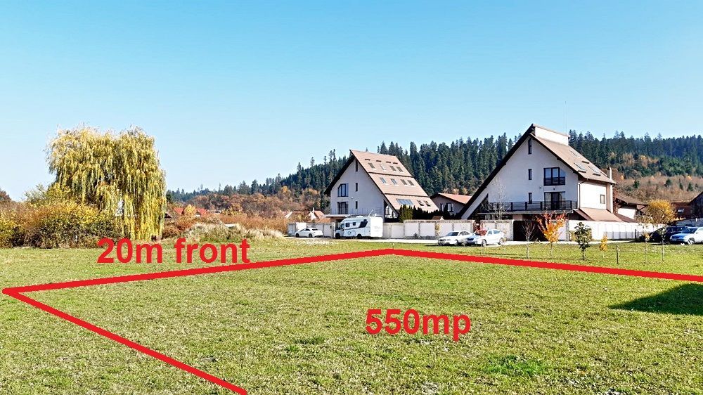 Cristian, teren 550mp, intre case, 80 euro/mp - Poză 1