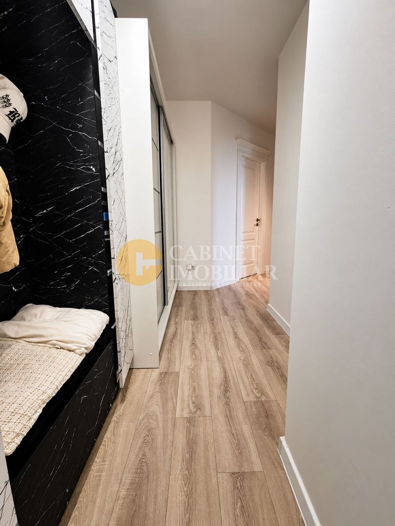 2 camere decomandat - 61mp - mobilat&utilat - ETAJ intermediar - zona Visoianu - Poză 3