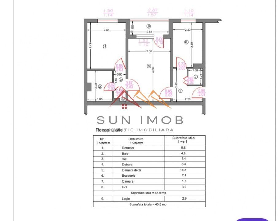 Apartament 2 camere, zona Bd. Carol I, ultracentral, Campina, PH - Poză 1